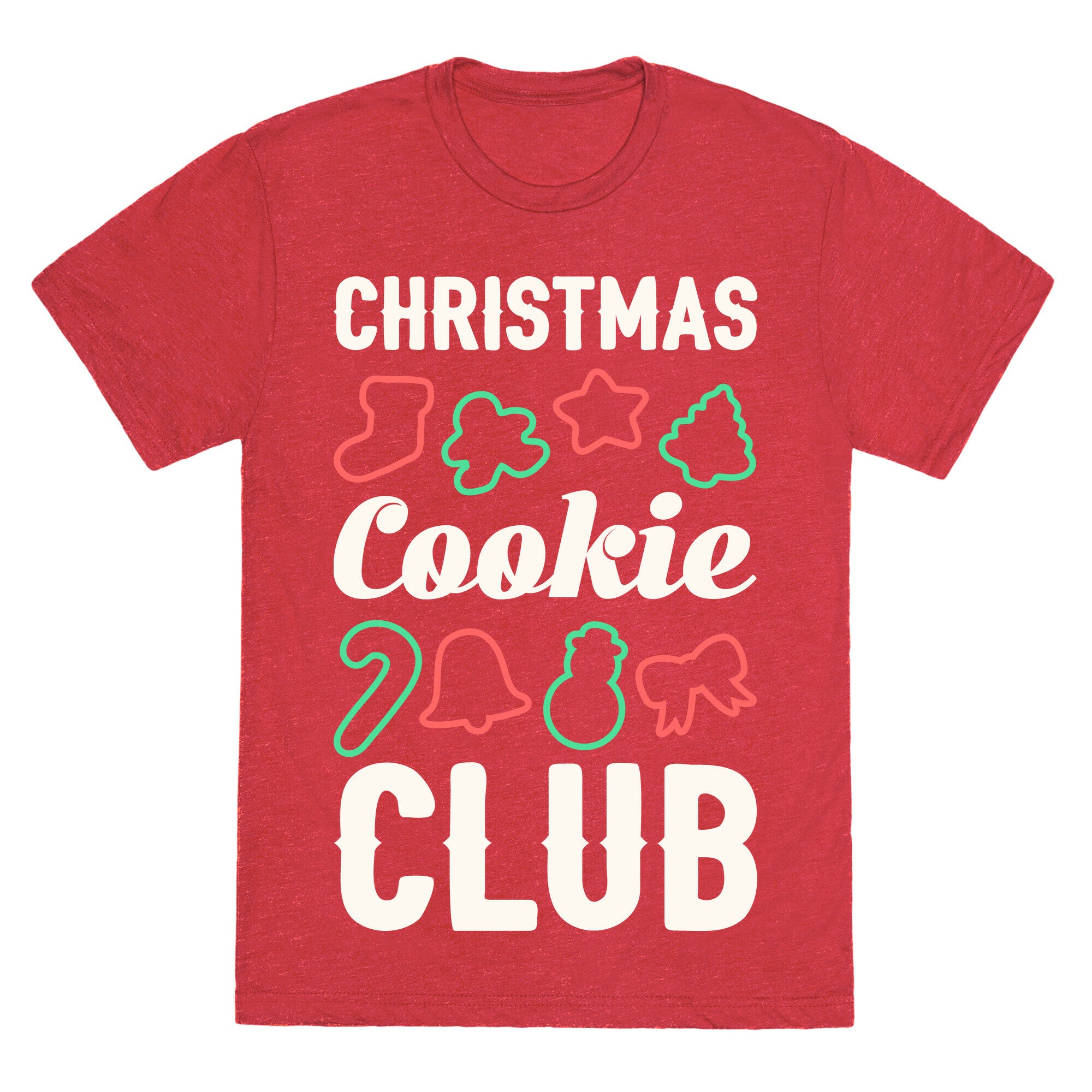 Christmas Cookie Club Unisex Triblend Tee